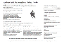 Tablet Screenshot of antiquariat-henke.de